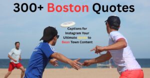 Boston Quotes